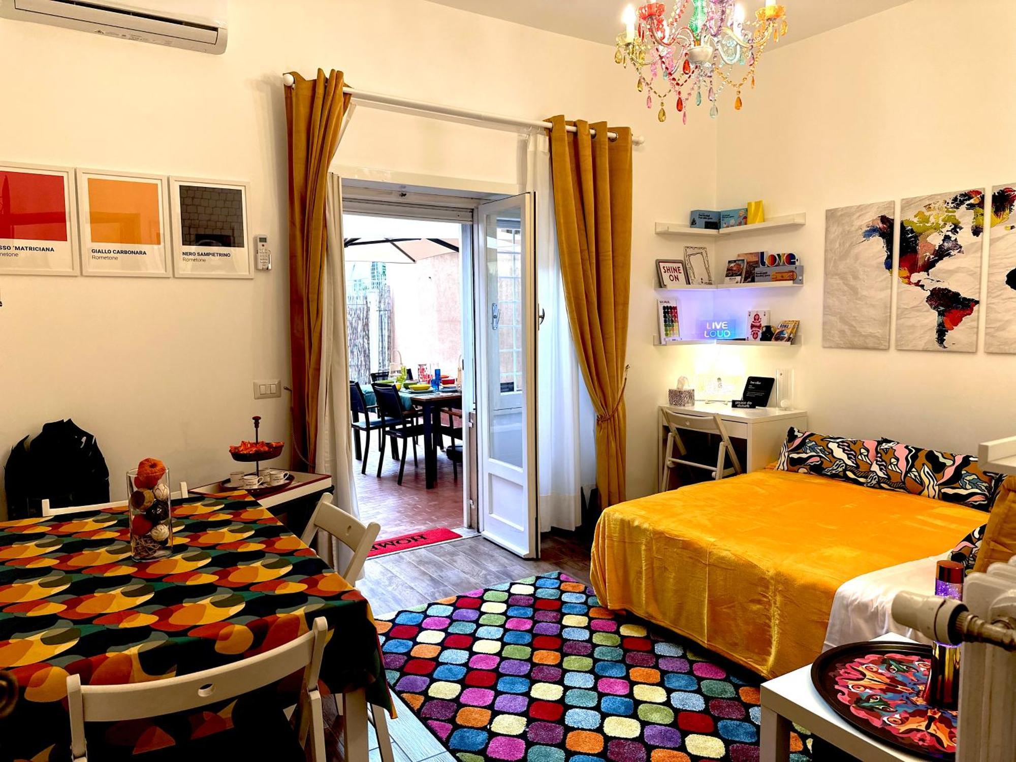 Trastevere Gianicolense Casa Con Giardino Рим Экстерьер фото